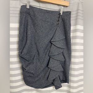 Eva Franco NWT Size 2 navy gray wool (runs big)